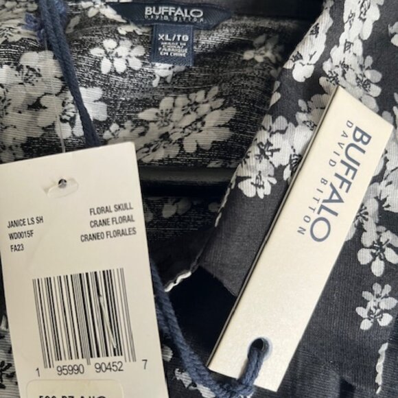 Buffalo by David Britton floral Skulls dress. - Picture 3 of 3